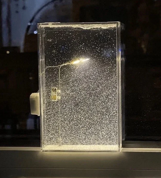 Kit Veilleuse Scène de Neige