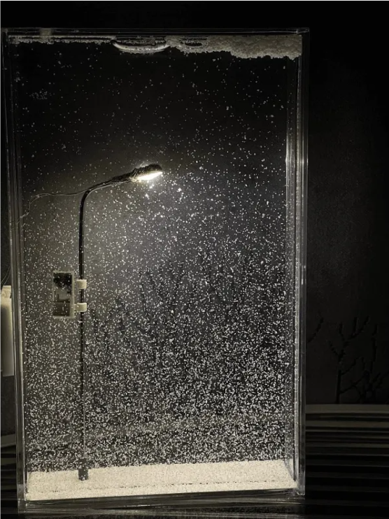 Kit Veilleuse Scène de Neige