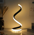 Lampe de table spirale à LED