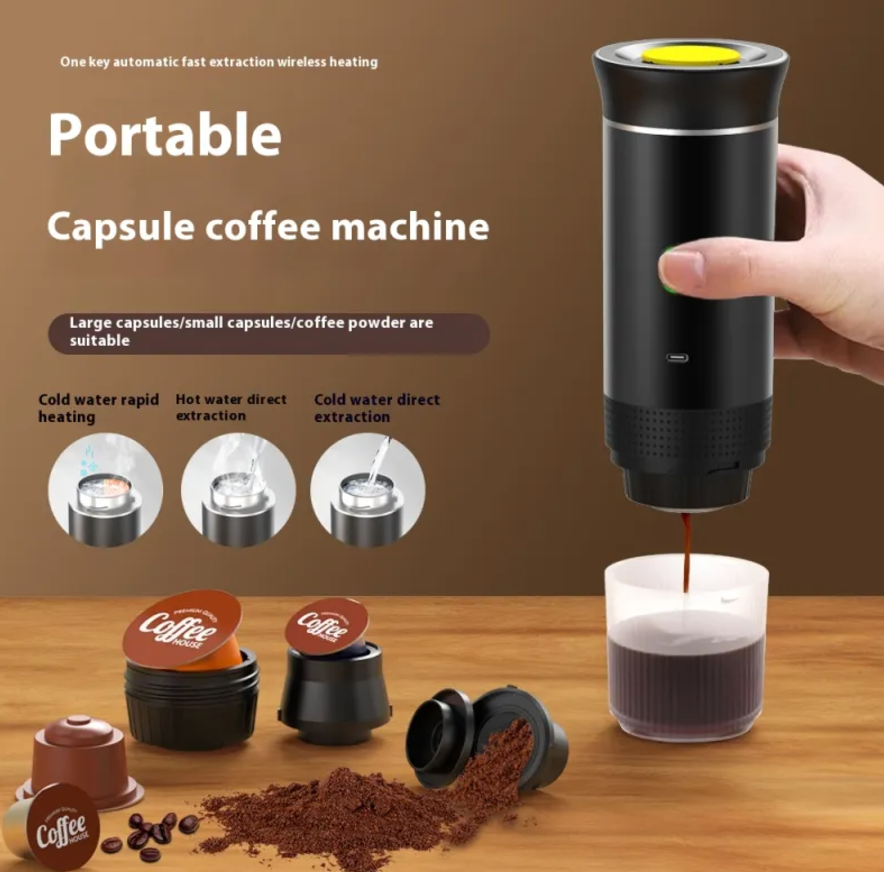 Machine à café portable à capsules