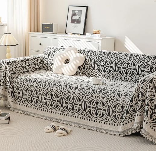 Housse de canapé en velours